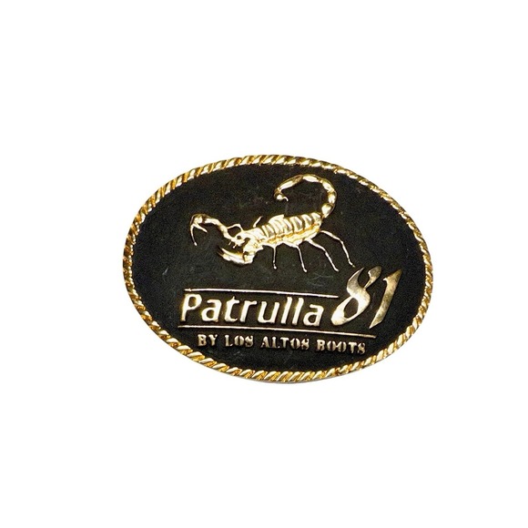 Los Altos Boots Other - Los Altos Boots Patrulla 81‎ Scorpion Extra Large Western Belt Buckle